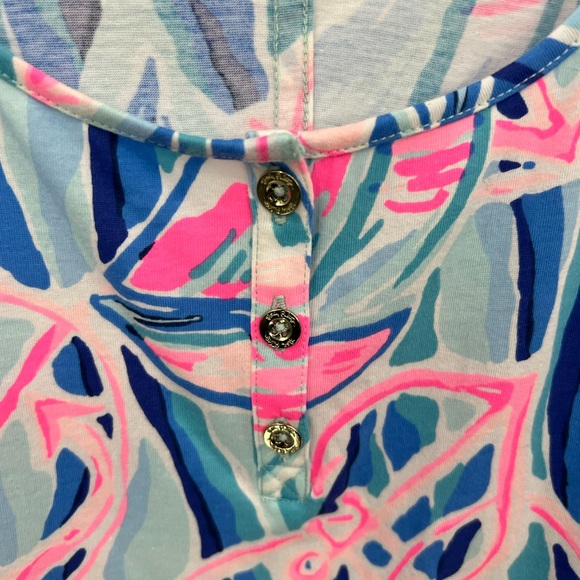 Lilly Pulitzer Gavyn Henley T-shirt dress - Picture 6 of 11